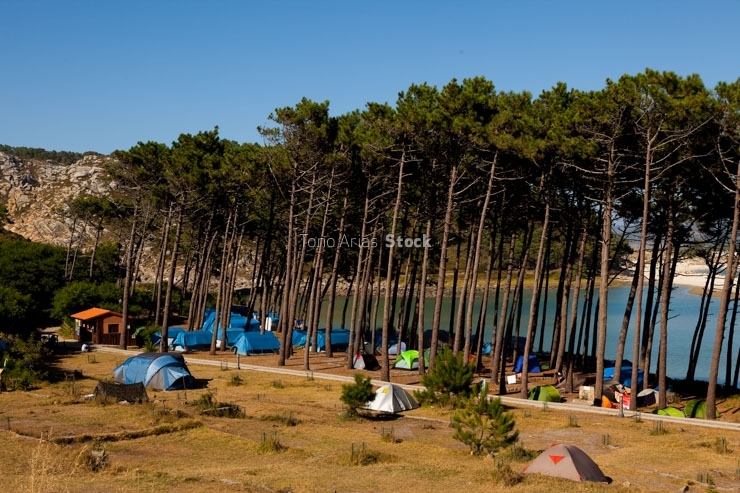 Camping Illas Cíes, Rias Baixas, Galicia