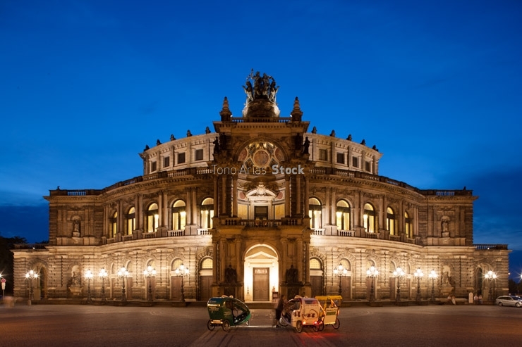 Ópera de Dresde Alemania