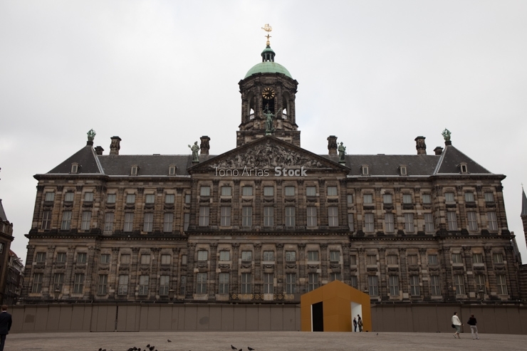 Palacio Real, plaza Dam,Amsterdam, Holanda
