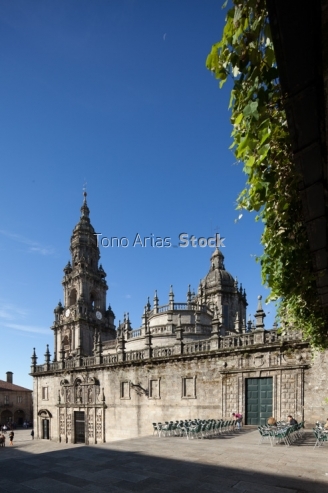 Plaza de La Quintana,Santiago de Compostela,Galicia