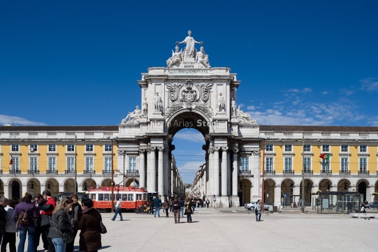 Praça do Comercio, Lisbon. Portugal