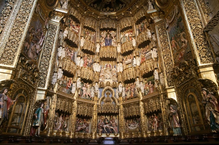 Altar maior ,. Catedral de Ourense