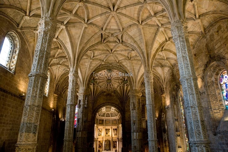 church Monastery of the Hieronymites, Lisbon. Portugal