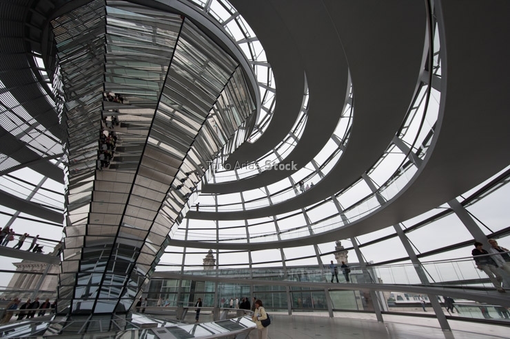 Cúpula del Reichstag Norman Foster Berlín Alemania