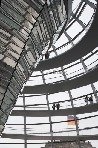 Cúpula del Reichstag Norman Foster Berlín Alemania