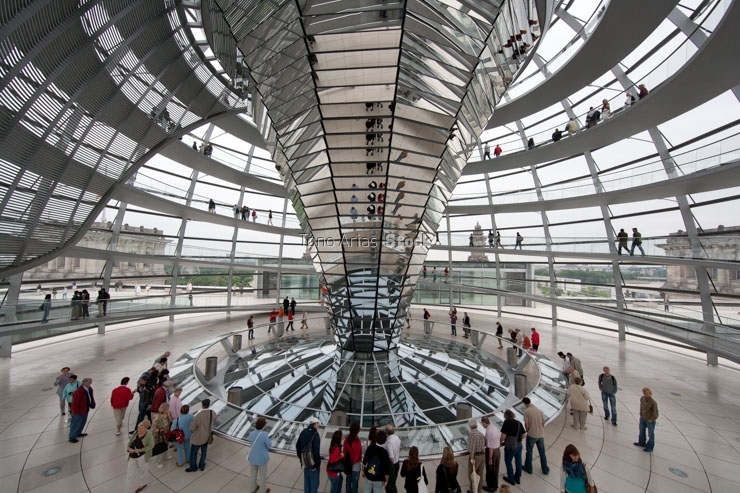 Cúpula del Reichstag Norman Foster Berlín Alemania