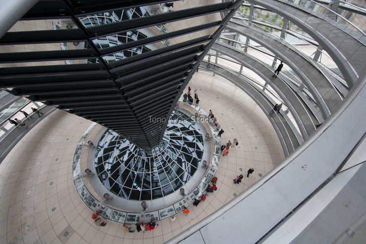 Cúpula del Reichstag Norman Foster Berlín Alemania