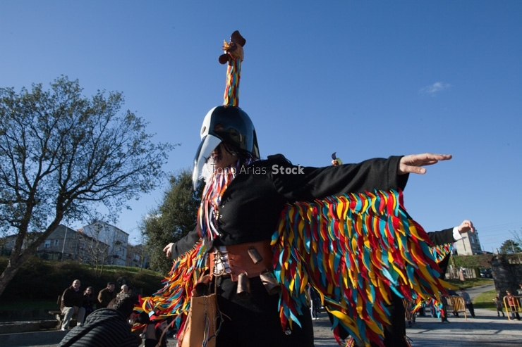 Entroido As Pitas de Eiroas, Ourense, Galicia