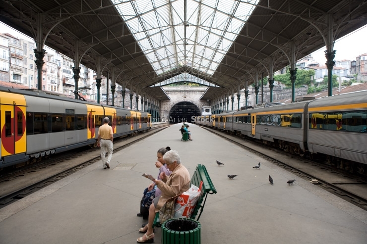 Estación de tren, São Bento, Porto, Portugal