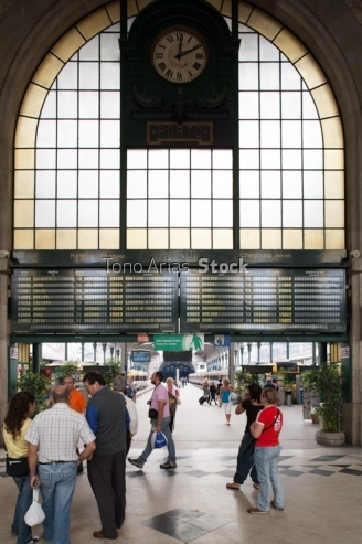 Estación de tren, São Bento, Porto, Portugal