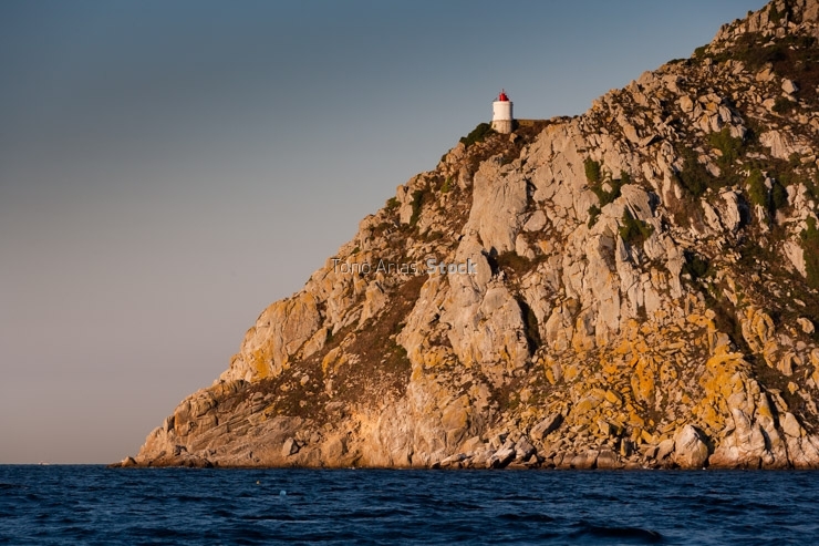 Faro Cabo de Vicos, Illas Cíes, Galicia