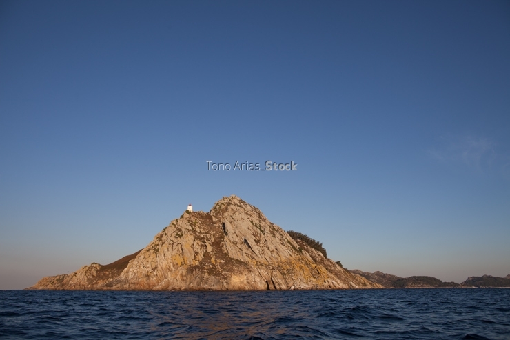 Faro Cabo de Vicos, Illas Cíes, Galicia