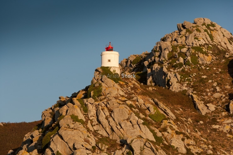 Faro Cabo de Vicos, Illas Cíes, Galicia