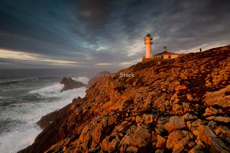 Faro cabo Touriñán, Costa da Morte de Galicia