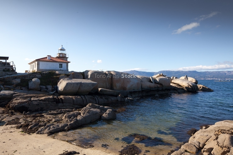 Faro da Illa de Arousa, Galicia