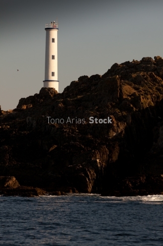 Faro de Cabo Home, ría de Vigo, Galicia