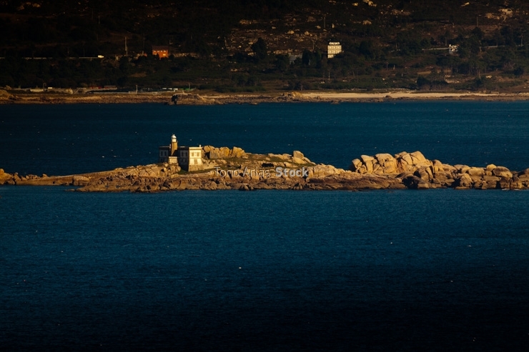 Faro de Illa Lobeira, Cee, Galicia