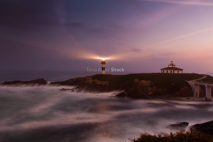 Faro de Illa Pancha, Ribadeo, Galicia