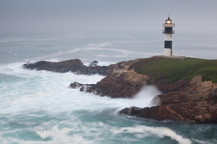 Faro de Illa Pancha, Ribadeo, Galicia