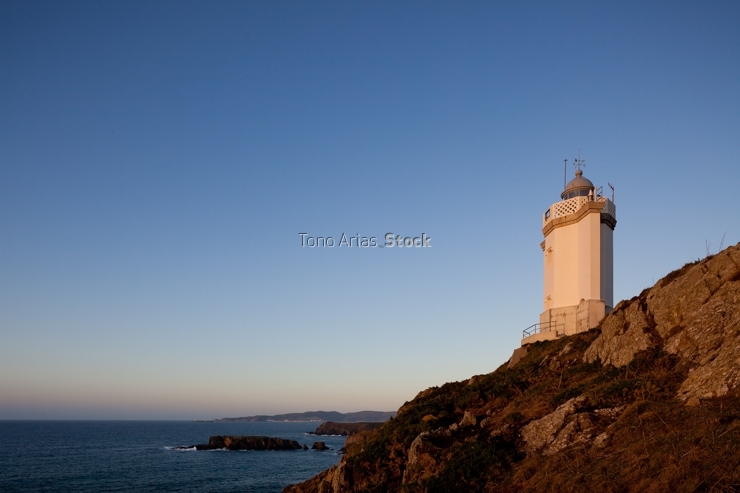 Faro de Mera, provincia de A Coruña, Galicia