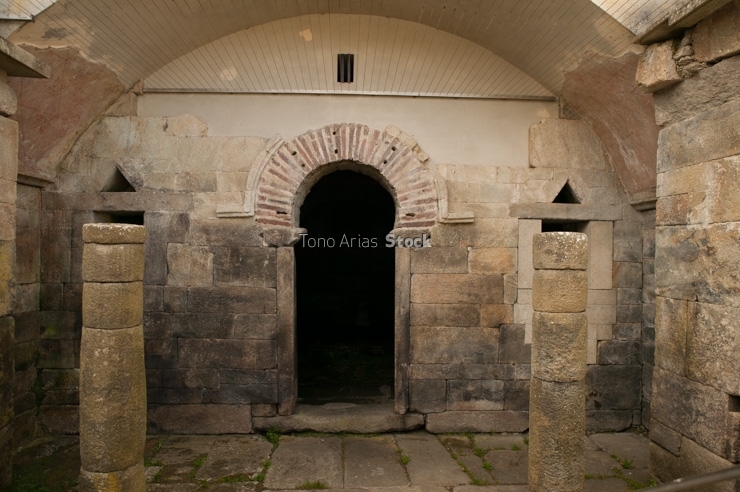 Iglesia de Santa Eulalia de Bóveda, provincia de Lugo, Galicia