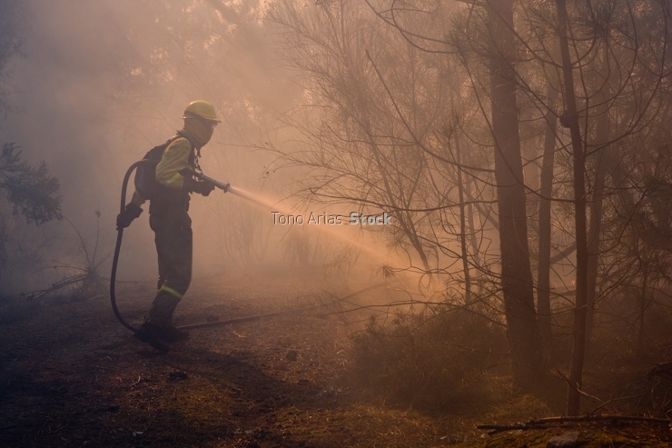 Incendios en Galicia