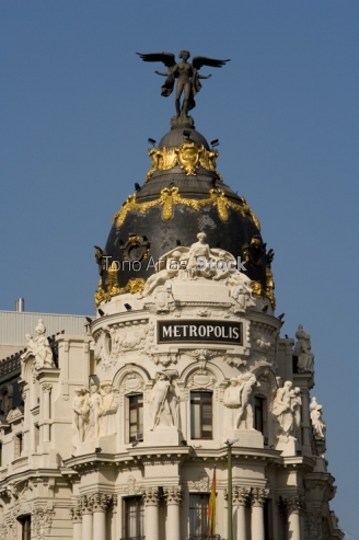 Madrid edificio metrópolis,calle alcalá,