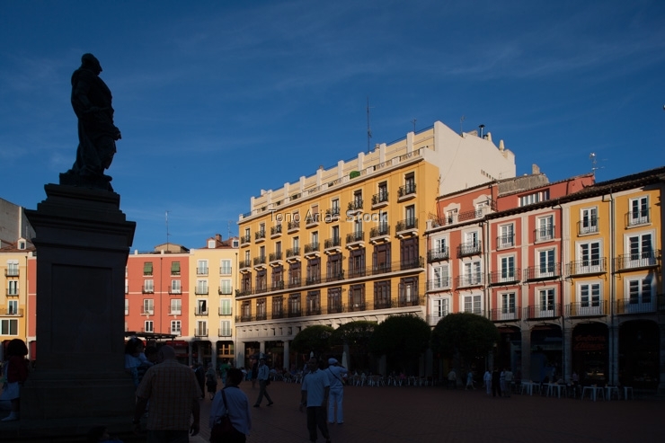 Main Square Burgos Spain