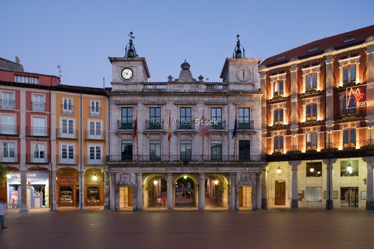 Main Square Burgos Spain