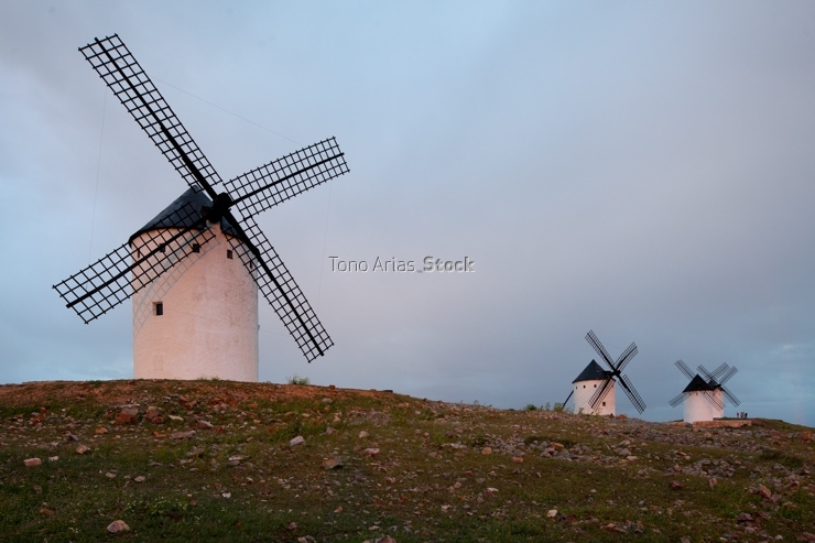 Molinos de Alcazar de San Juan, Castilla la Mancha