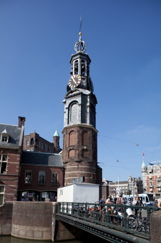 Munttoren,Amsterdam, Holanda