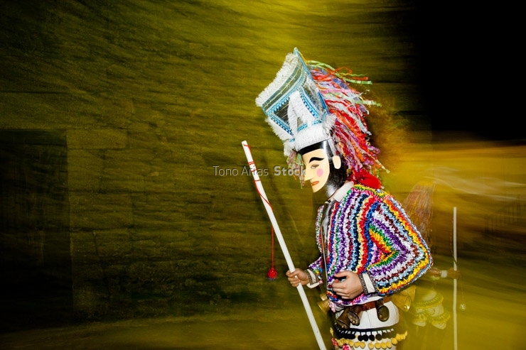 O Folión de Castiñeiras visita Mormentelos, Vilariño de Conso