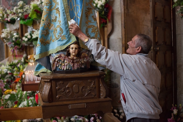 Os milagres de Amil, Moraña, provincia de Pontevedra, Galicia