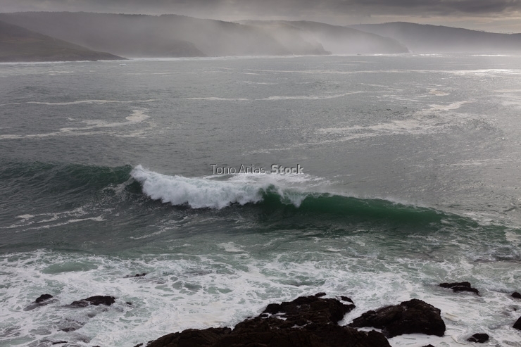 Playa de Nemiña, Touriñán, Galicia