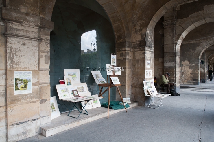 Plaza de los Vosgos, Paris