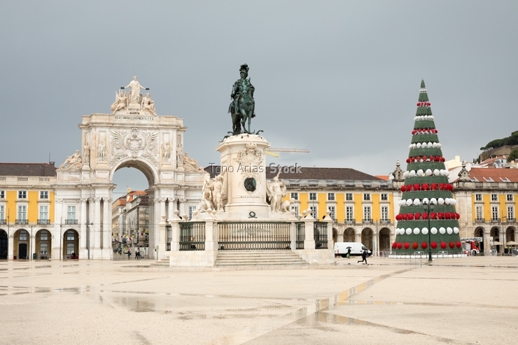 Plaza del Comercio, Lisboa , Portugal