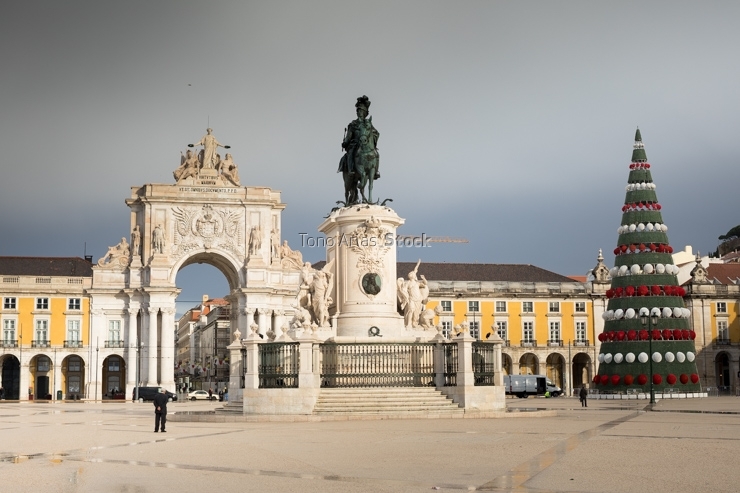 Plaza del Comercio, Lisboa , Portugal