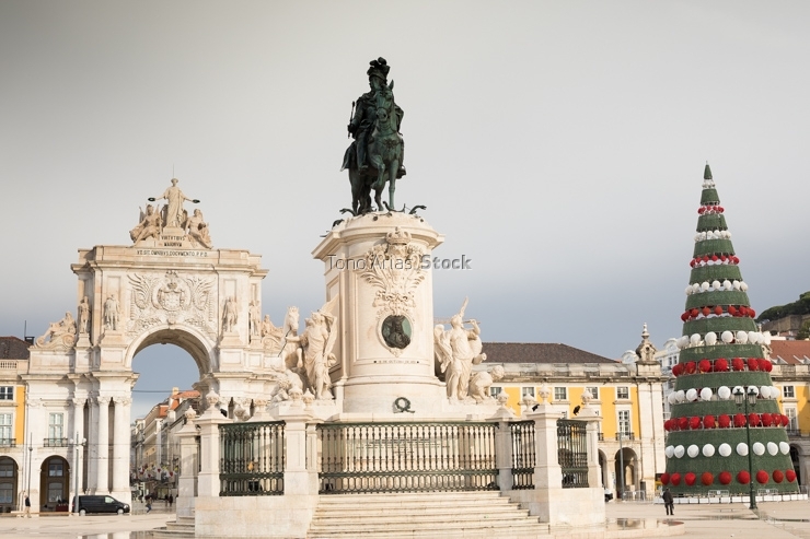 Plaza del Comercio, Lisboa , Portugal