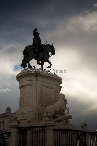 Plaza del Comercio, Lisboa , Portugal