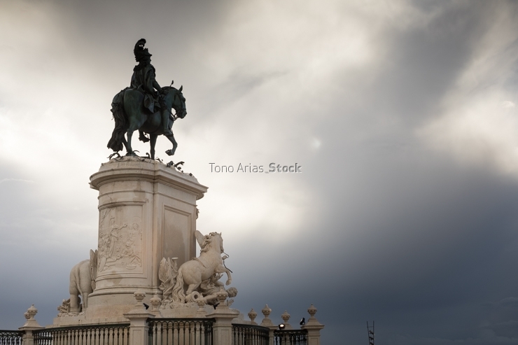Plaza del Comercio, Lisboa , Portugal