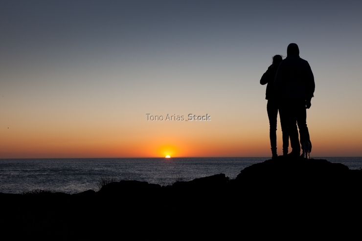 Posta de Sol En Lariño, Costa de Galicia