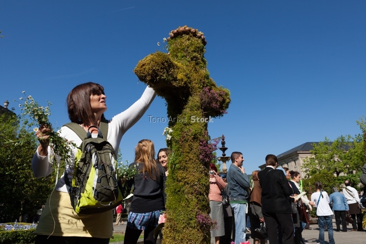 "Festa dos Maios" Ourense Galicia