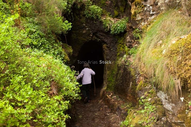 Túnel romano, O Caurel, Galicia