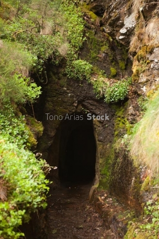 Túnel romano, O Caurel, Galicia