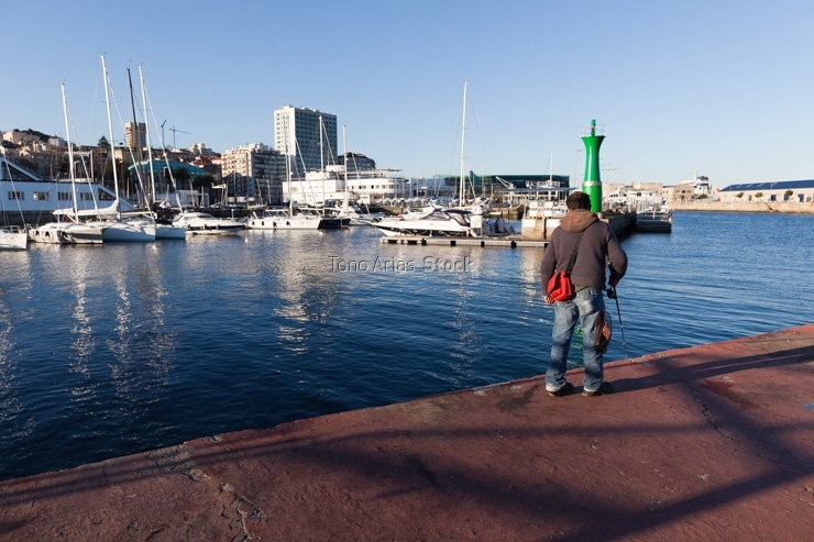 Vigo área portuaria, Galicia